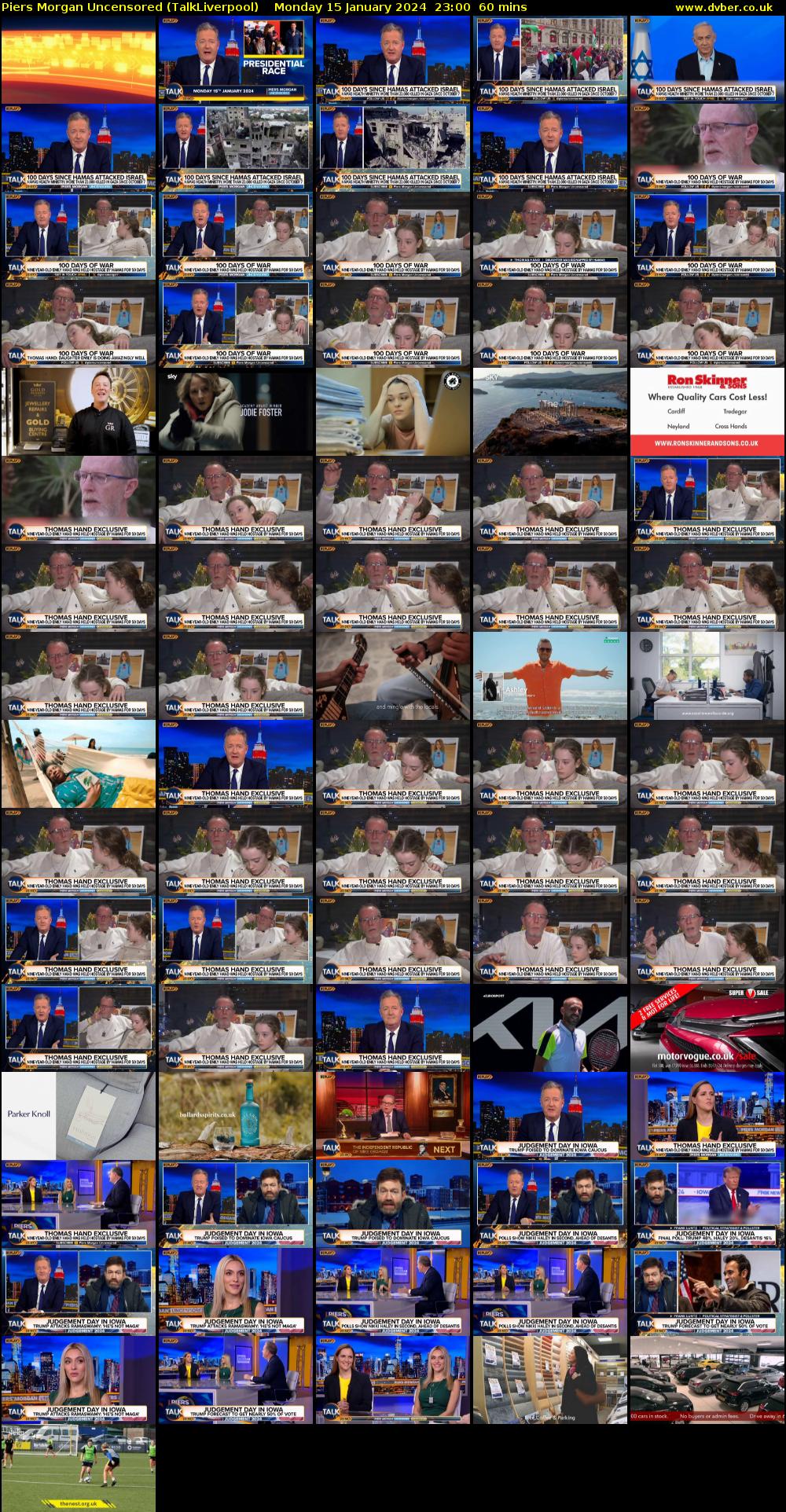 Piers Morgan Uncensored (TalkLiverpool) Monday 15 January 2024 23:00 - 00:00