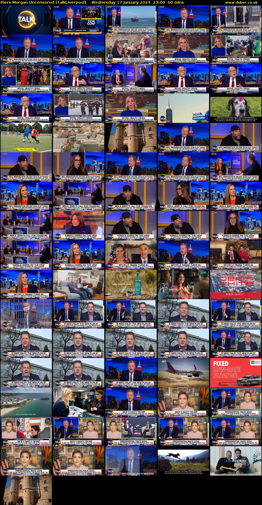 Piers Morgan Uncensored (TalkLiverpool) Wednesday 17 January 2024 23:00 - 00:00