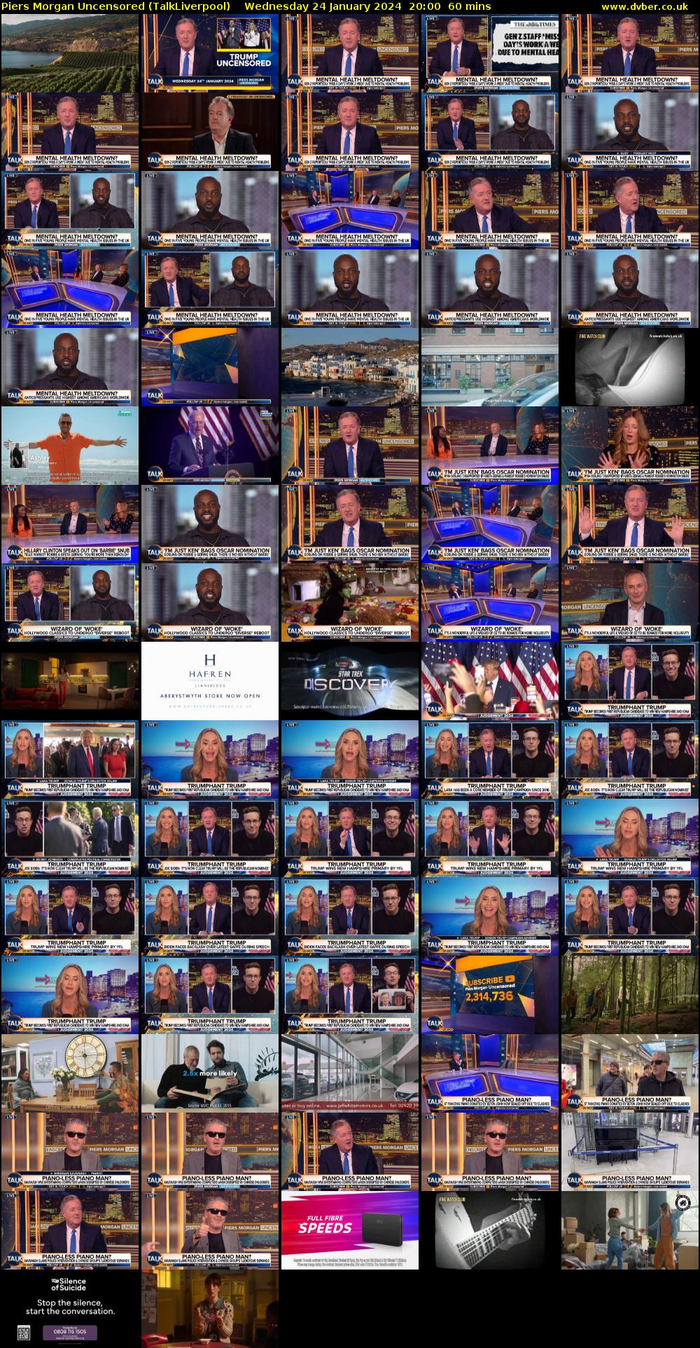 Piers Morgan Uncensored (TalkLiverpool) Wednesday 24 January 2024 20:00 - 21:00