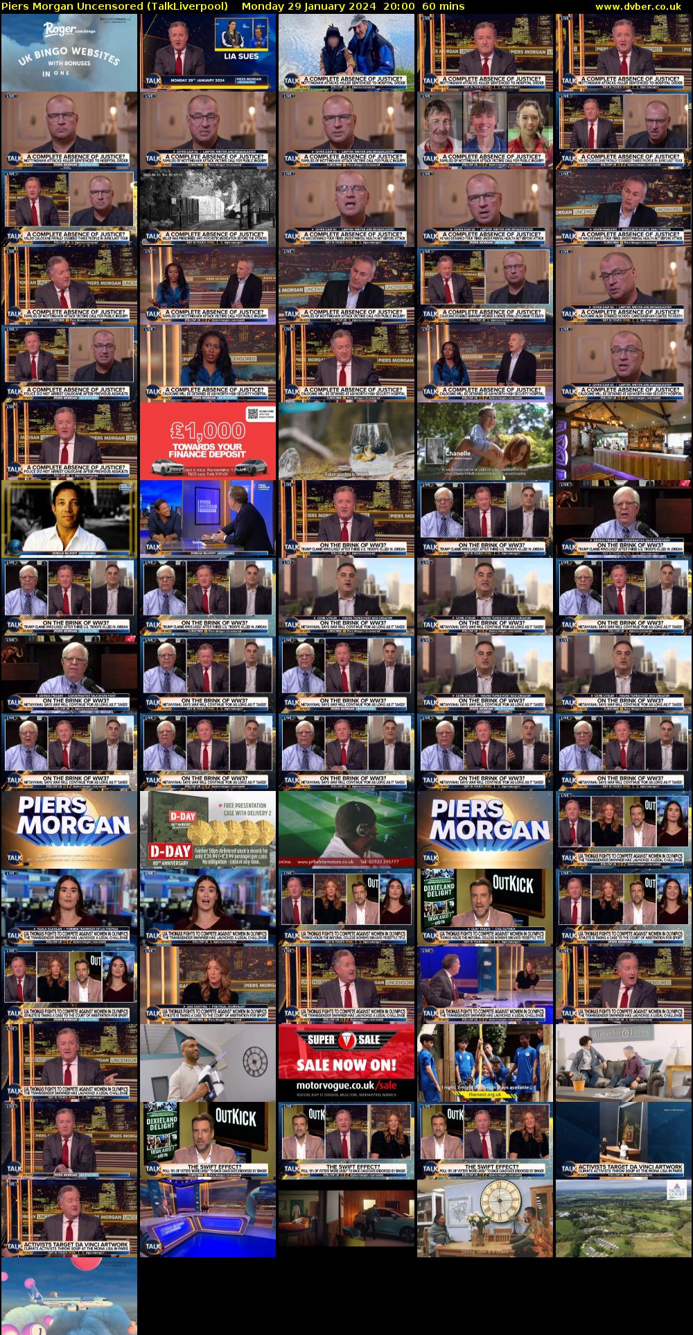 Piers Morgan Uncensored (TalkLiverpool) Monday 29 January 2024 20:00 - 21:00