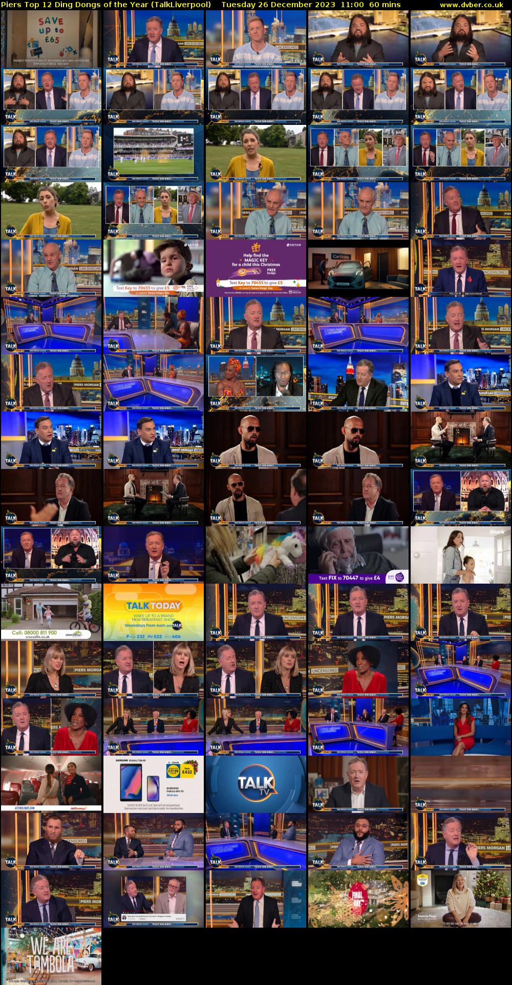 Piers Top 12 Ding Dongs of the Year (TalkLiverpool) Tuesday 26 December 2023 11:00 - 12:00