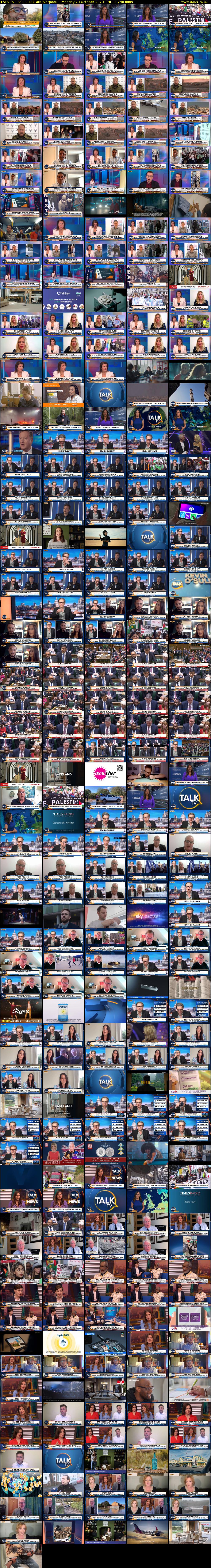 TALK TV LIVE FEED (TalkLiverpool) Monday 23 October 2023 14:00 - 18:00