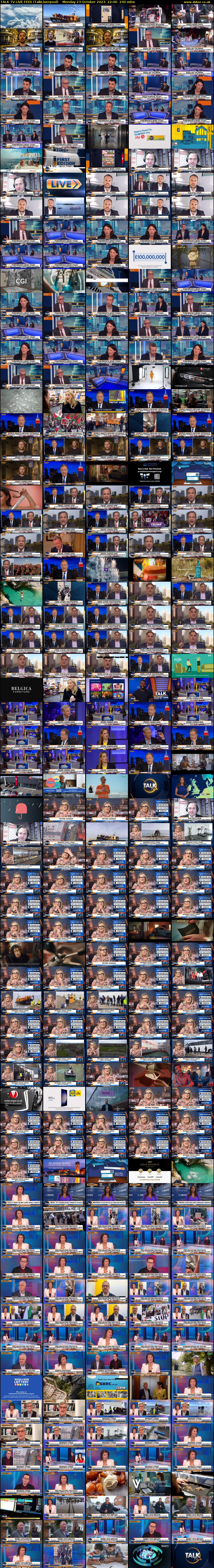 TALK TV LIVE FEED (TalkLiverpool) Monday 23 October 2023 22:00 - 02:00