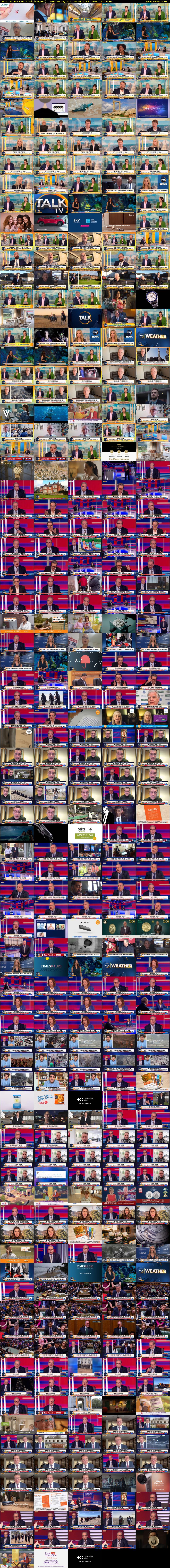 TALK TV LIVE FEED (TalkLiverpool) Wednesday 25 October 2023 08:00 - 13:00