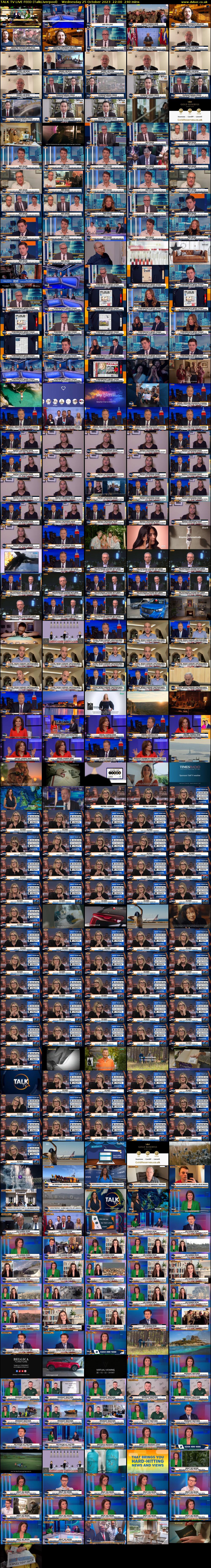 TALK TV LIVE FEED (TalkLiverpool) Wednesday 25 October 2023 22:00 - 02:00