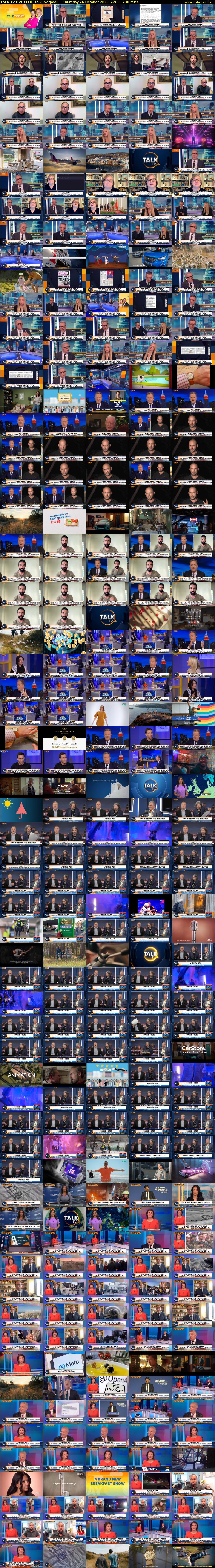 TALK TV LIVE FEED (TalkLiverpool) Thursday 26 October 2023 22:00 - 02:00