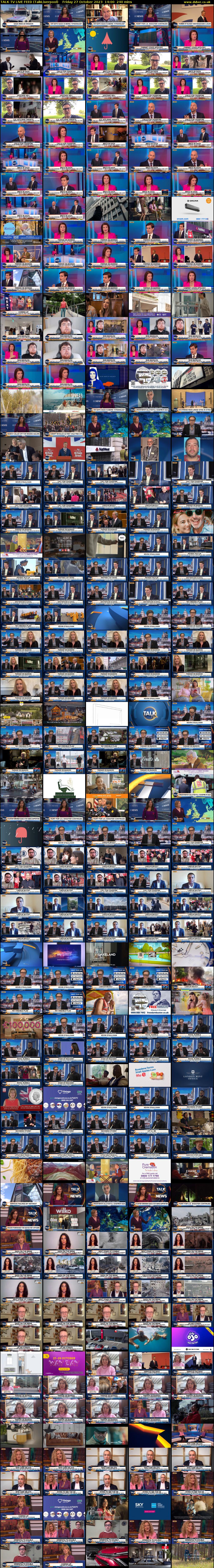 TALK TV LIVE FEED (TalkLiverpool) Friday 27 October 2023 14:00 - 18:00