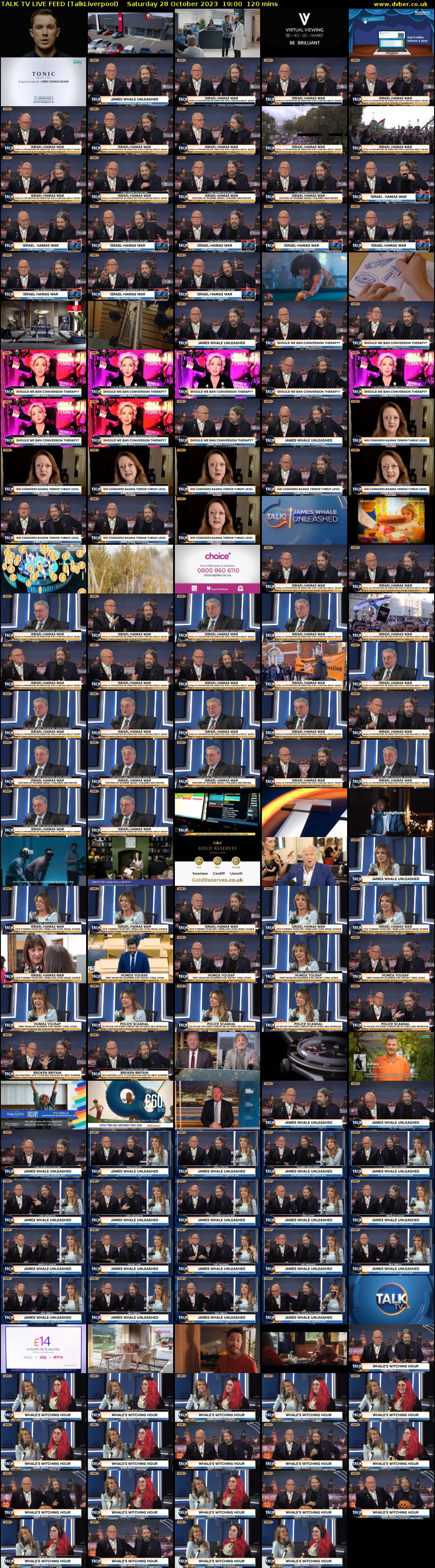 TALK TV LIVE FEED (TalkLiverpool) Saturday 28 October 2023 19:00 - 21:00