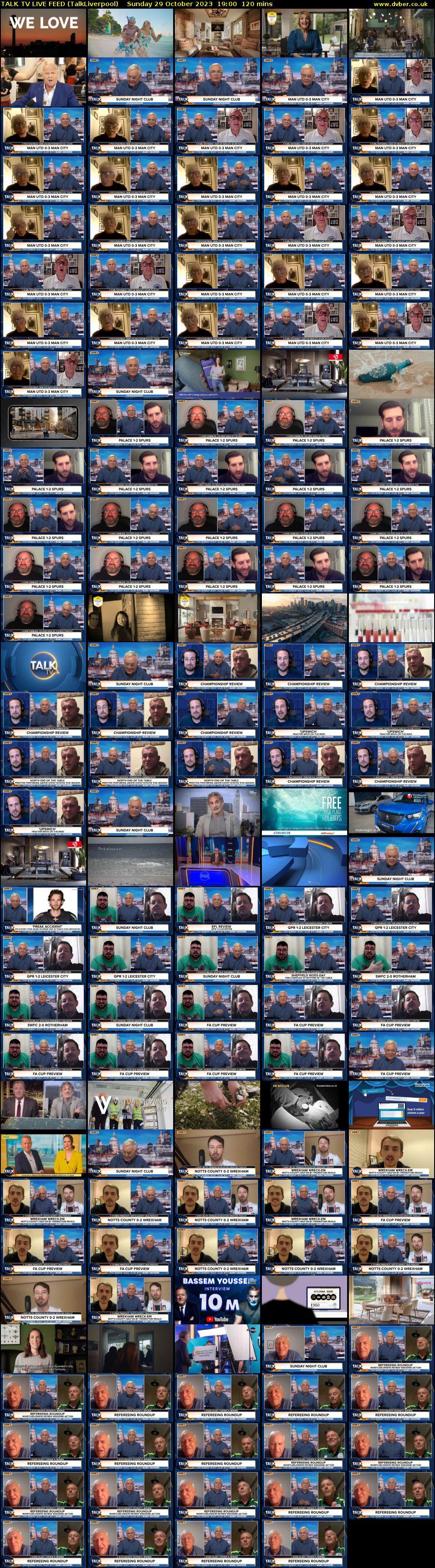 TALK TV LIVE FEED (TalkLiverpool) Sunday 29 October 2023 19:00 - 21:00