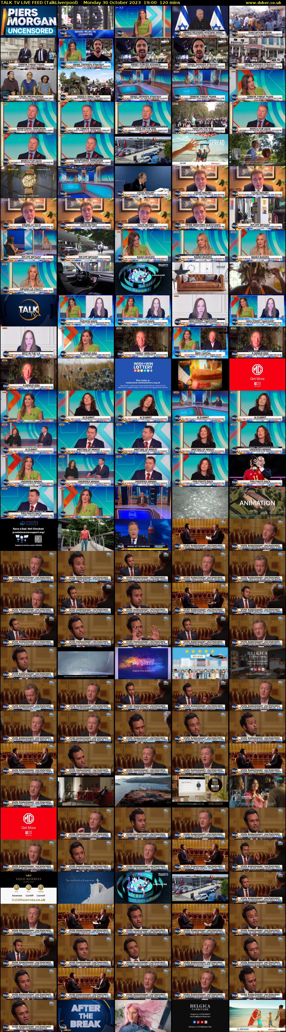 TALK TV LIVE FEED (TalkLiverpool) Monday 30 October 2023 19:00 - 21:00