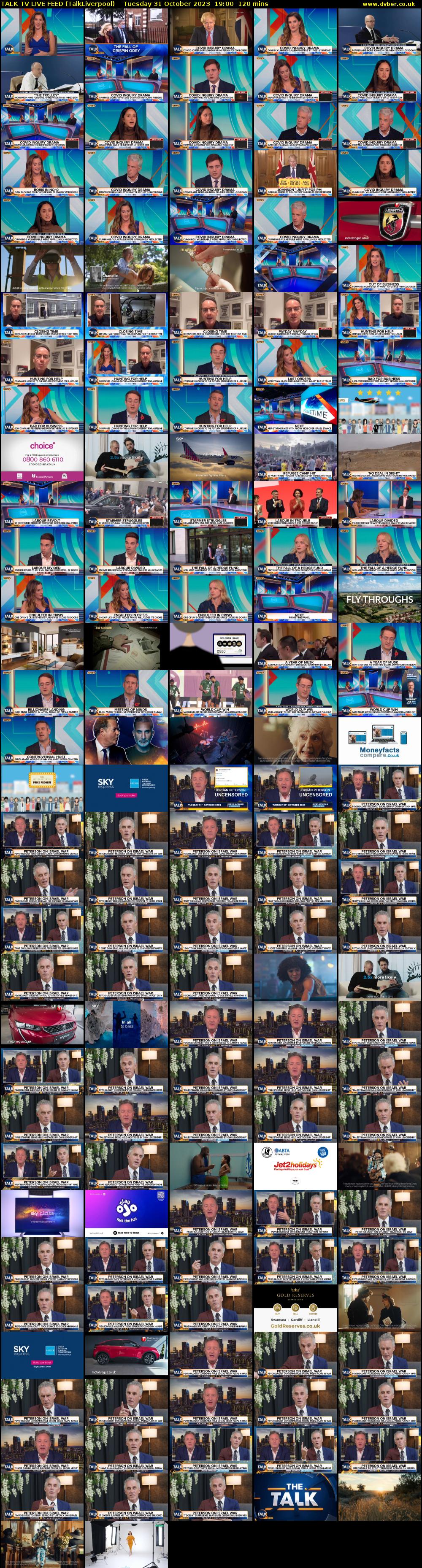 TALK TV LIVE FEED (TalkLiverpool) Tuesday 31 October 2023 19:00 - 21:00
