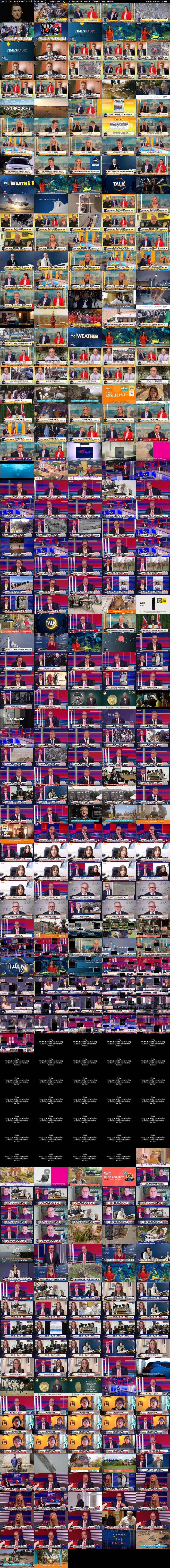 TALK TV LIVE FEED (TalkLiverpool) Wednesday 1 November 2023 08:00 - 13:00