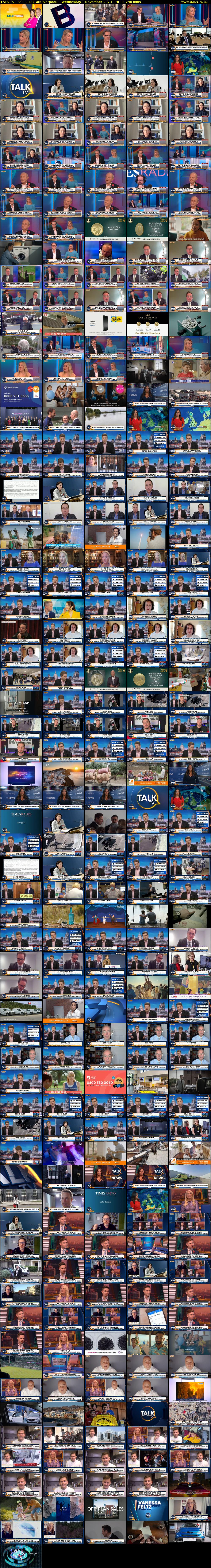 TALK TV LIVE FEED (TalkLiverpool) Wednesday 1 November 2023 14:00 - 18:00