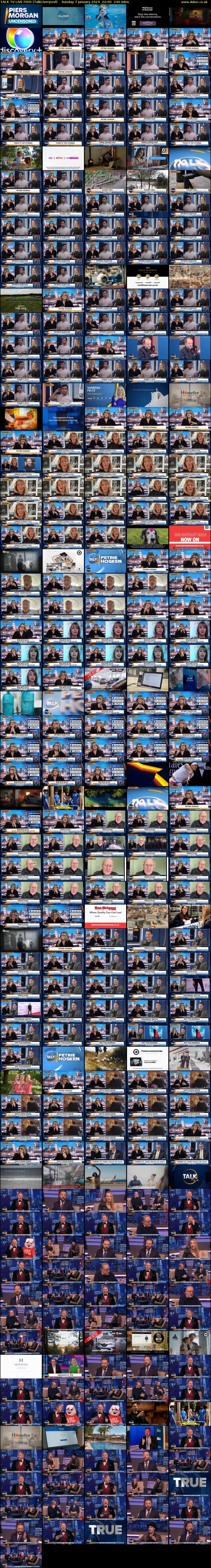 TALK TV LIVE FEED (TalkLiverpool) Sunday 7 January 2024 22:00 - 02:00