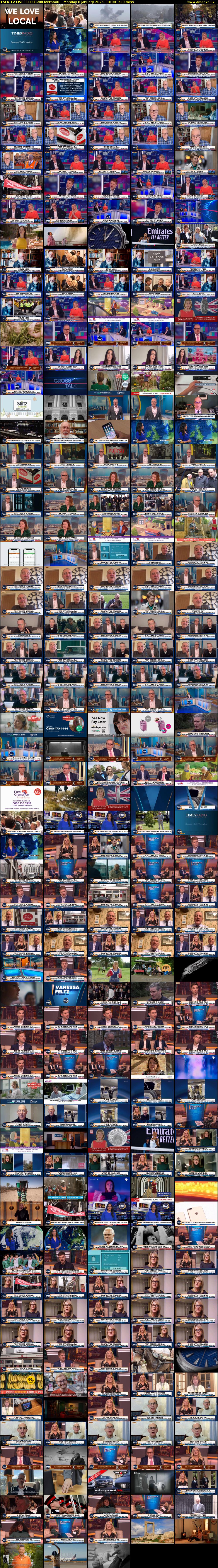 TALK TV LIVE FEED (TalkLiverpool) Monday 8 January 2024 14:00 - 18:00
