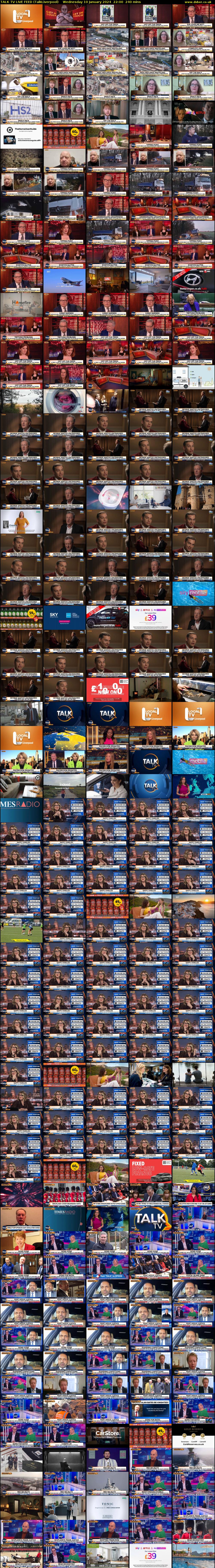 TALK TV LIVE FEED (TalkLiverpool) Wednesday 10 January 2024 22:00 - 02:00