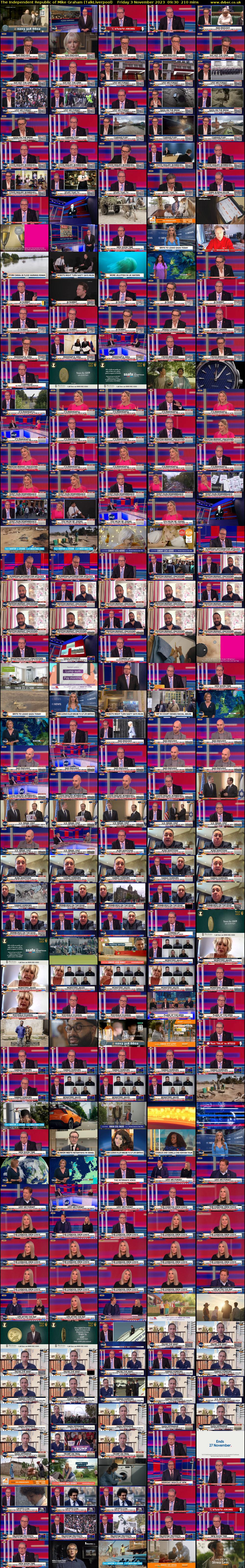 The Independent Republic of Mike Graham (TalkLiverpool) Friday 3 November 2023 09:30 - 13:00