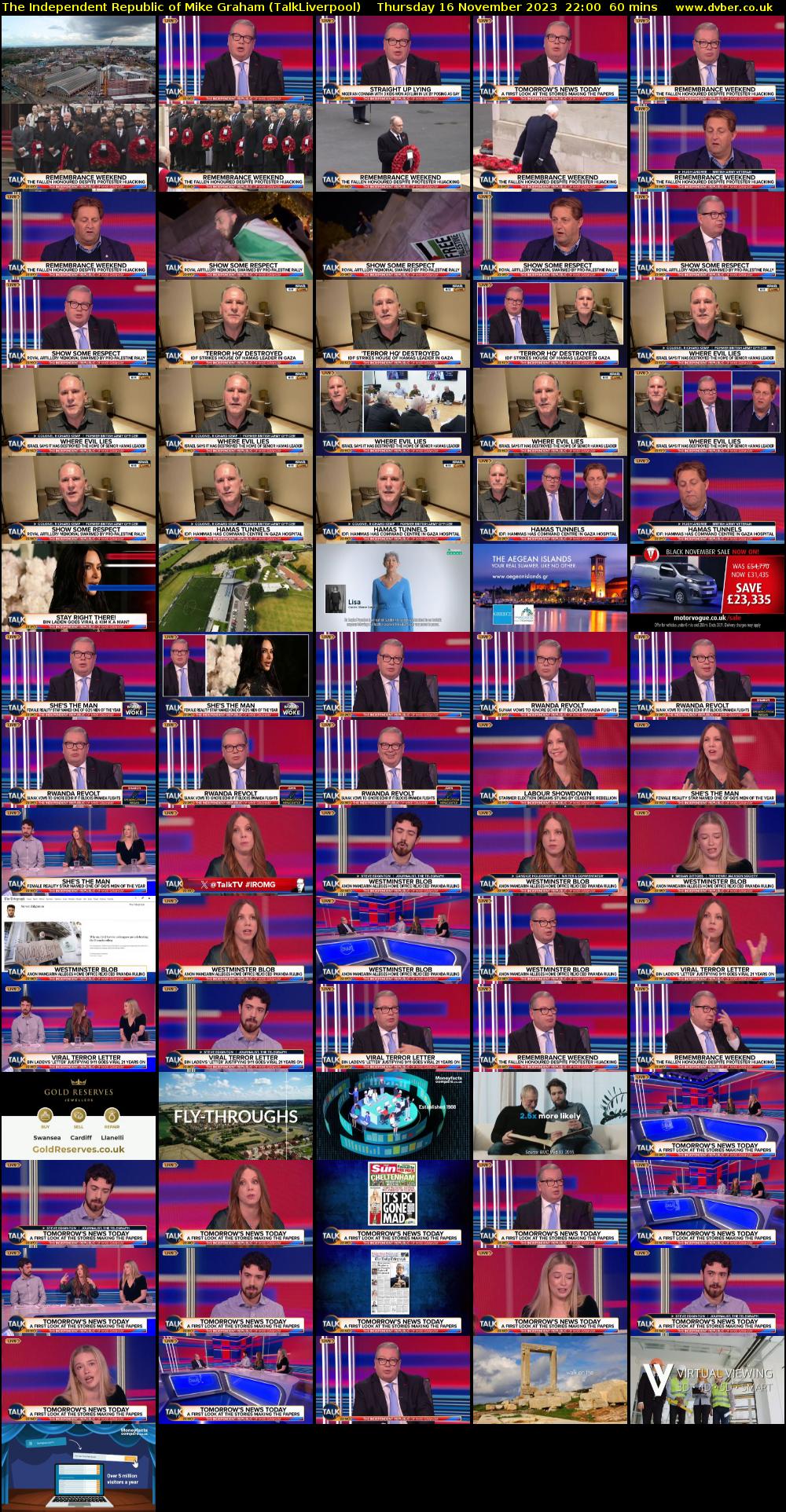The Independent Republic of Mike Graham (TalkLiverpool) Thursday 16 November 2023 22:00 - 23:00