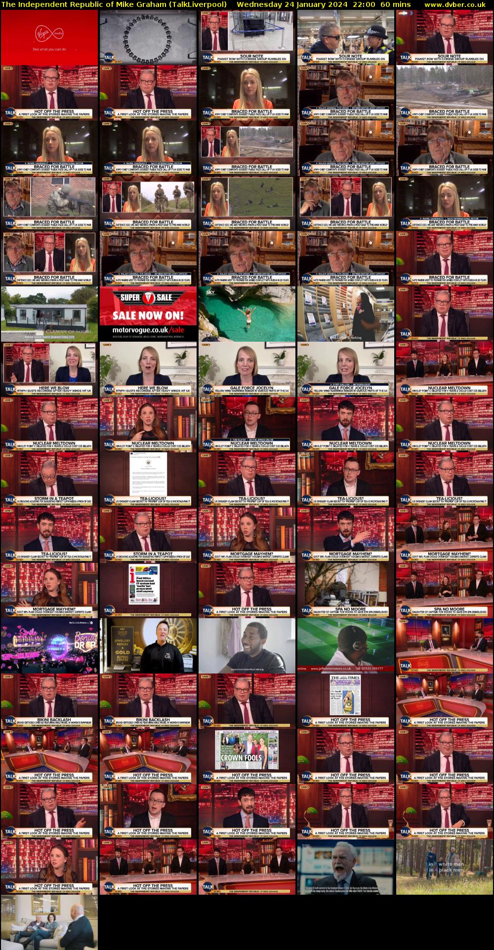 The Independent Republic of Mike Graham (TalkLiverpool) Wednesday 24 January 2024 22:00 - 23:00