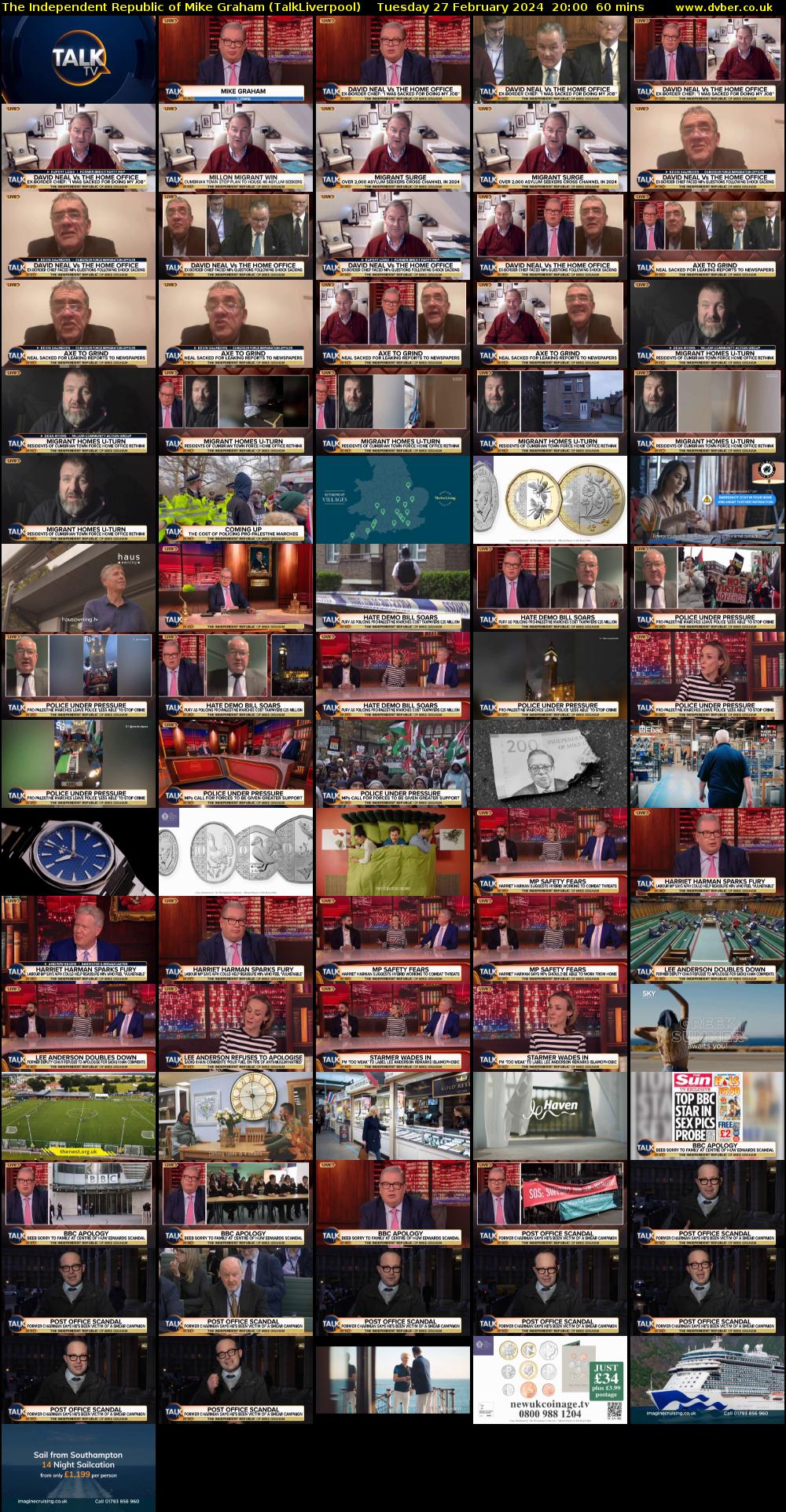 The Independent Republic of Mike Graham (TalkLiverpool) Tuesday 27 February 2024 20:00 - 21:00