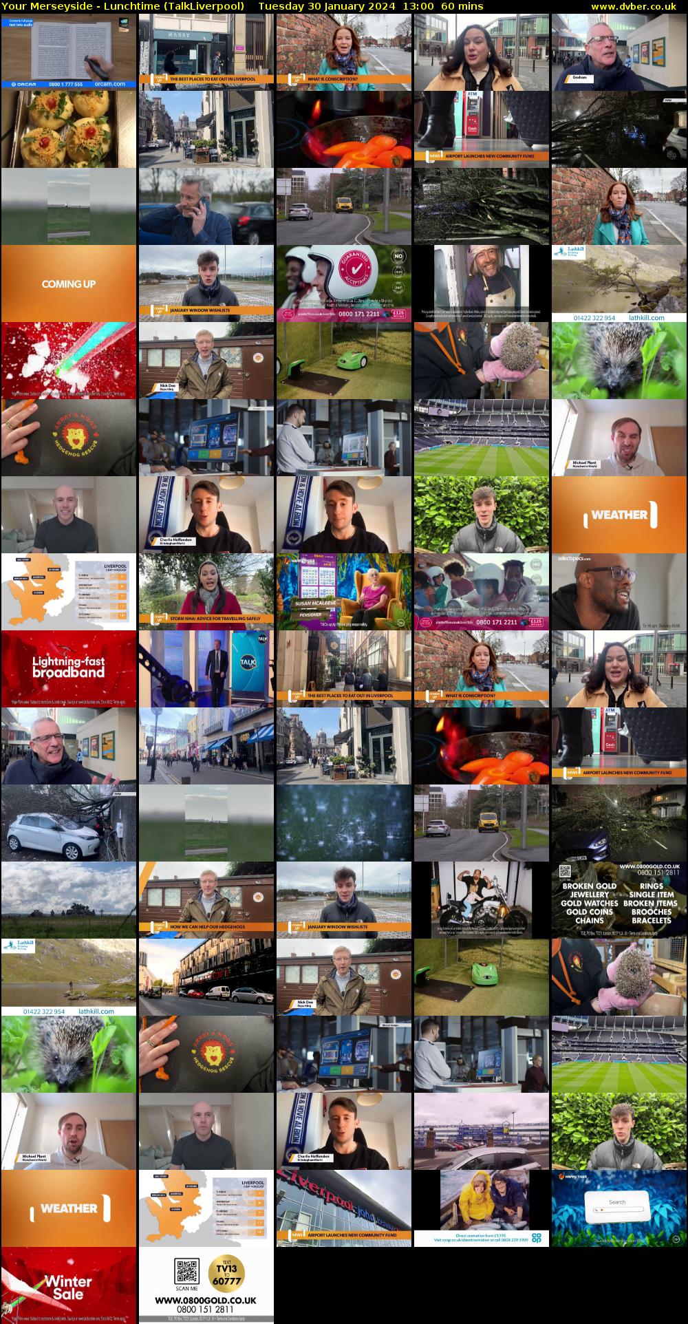 Your Merseyside - Lunchtime (TalkLiverpool) Tuesday 30 January 2024 13:00 - 14:00