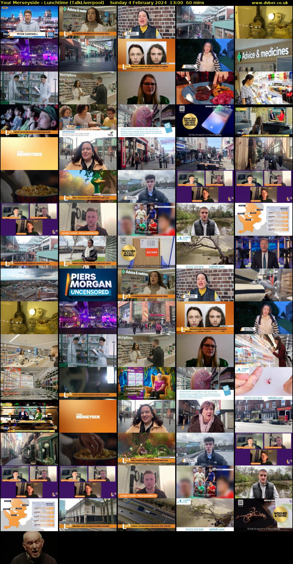 Your Merseyside - Lunchtime (TalkLiverpool) Sunday 4 February 2024 13:00 - 14:00