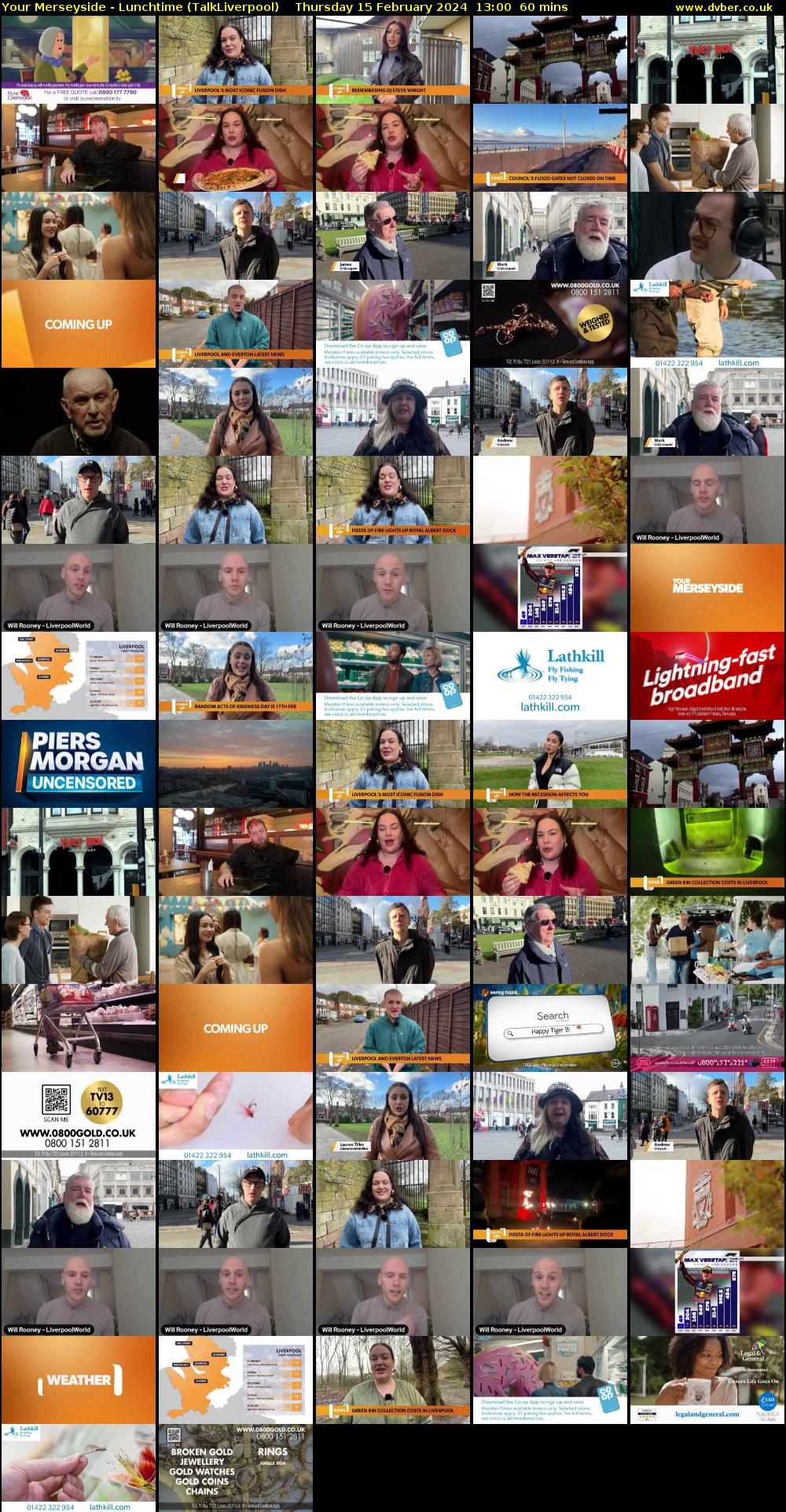Your Merseyside - Lunchtime (TalkLiverpool) Thursday 15 February 2024 13:00 - 14:00