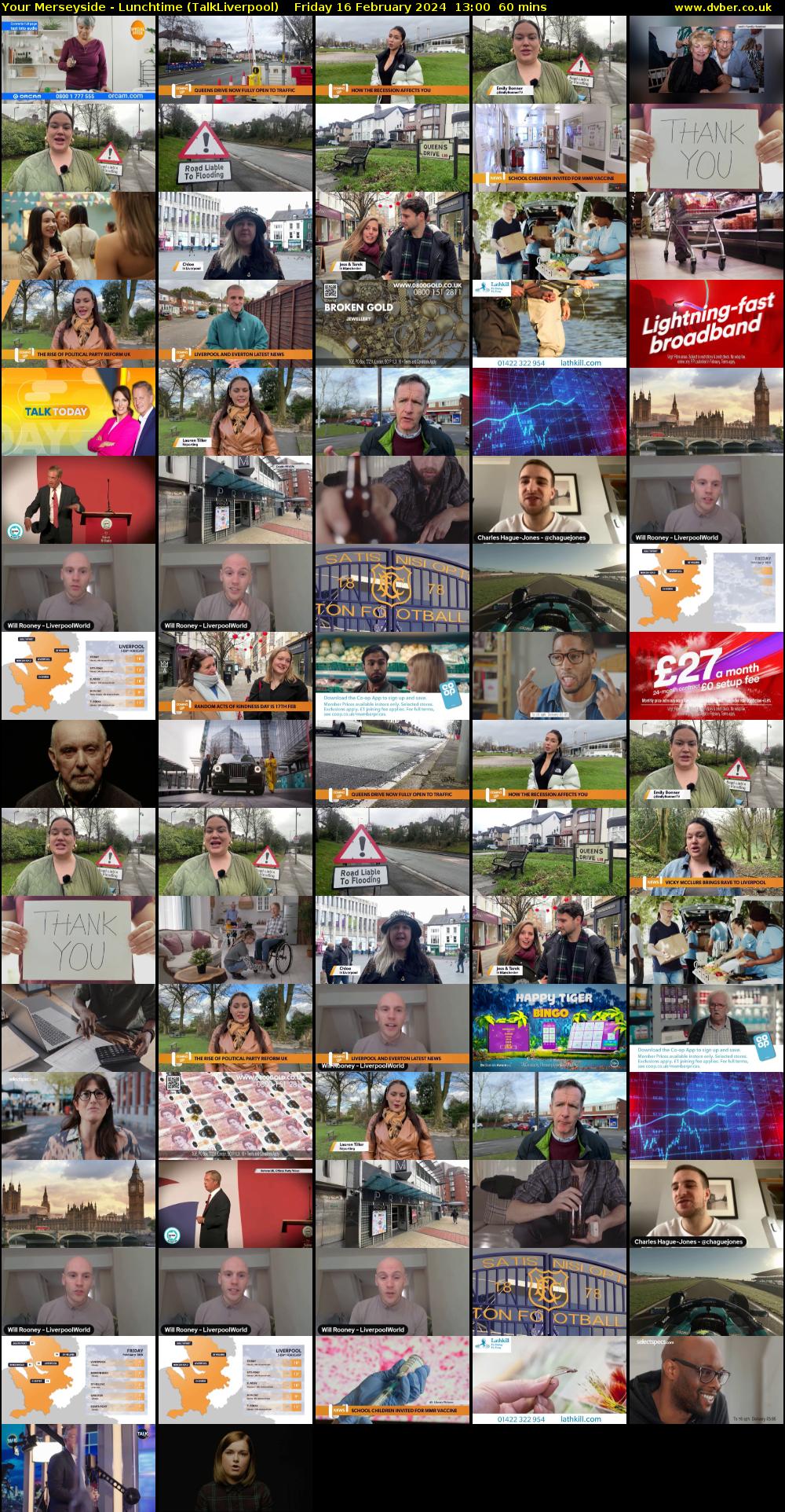 Your Merseyside - Lunchtime (TalkLiverpool) Friday 16 February 2024 13:00 - 14:00
