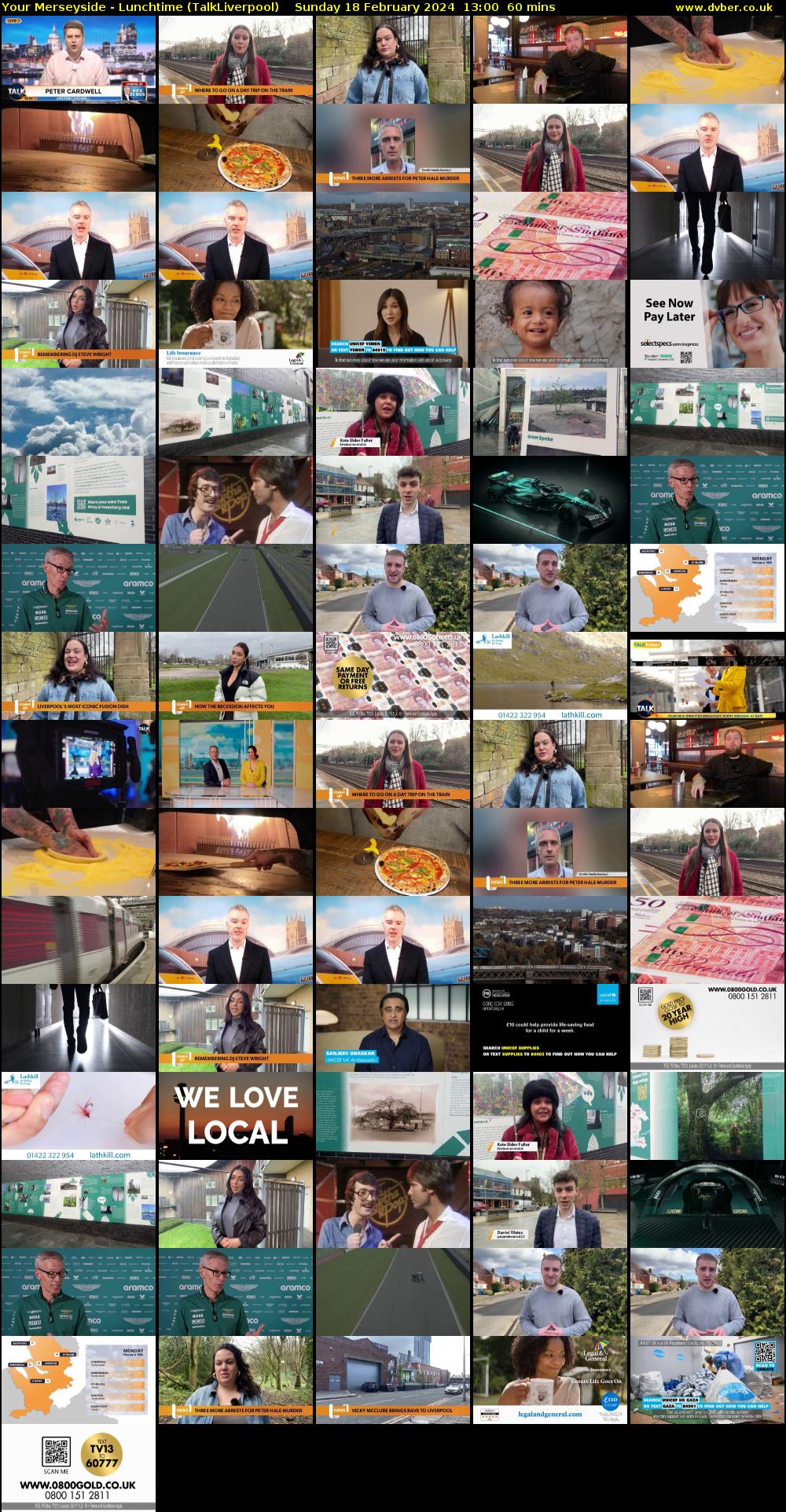 Your Merseyside - Lunchtime (TalkLiverpool) Sunday 18 February 2024 13:00 - 14:00