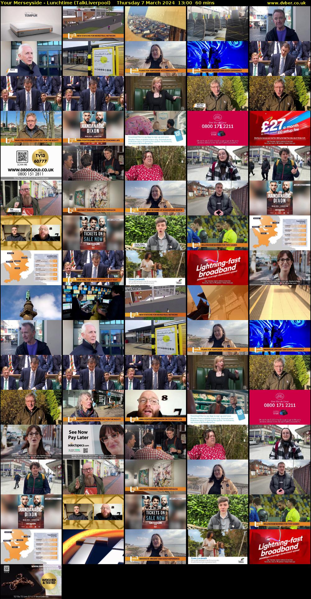 Your Merseyside - Lunchtime (TalkLiverpool) Thursday 7 March 2024 13:00 - 14:00