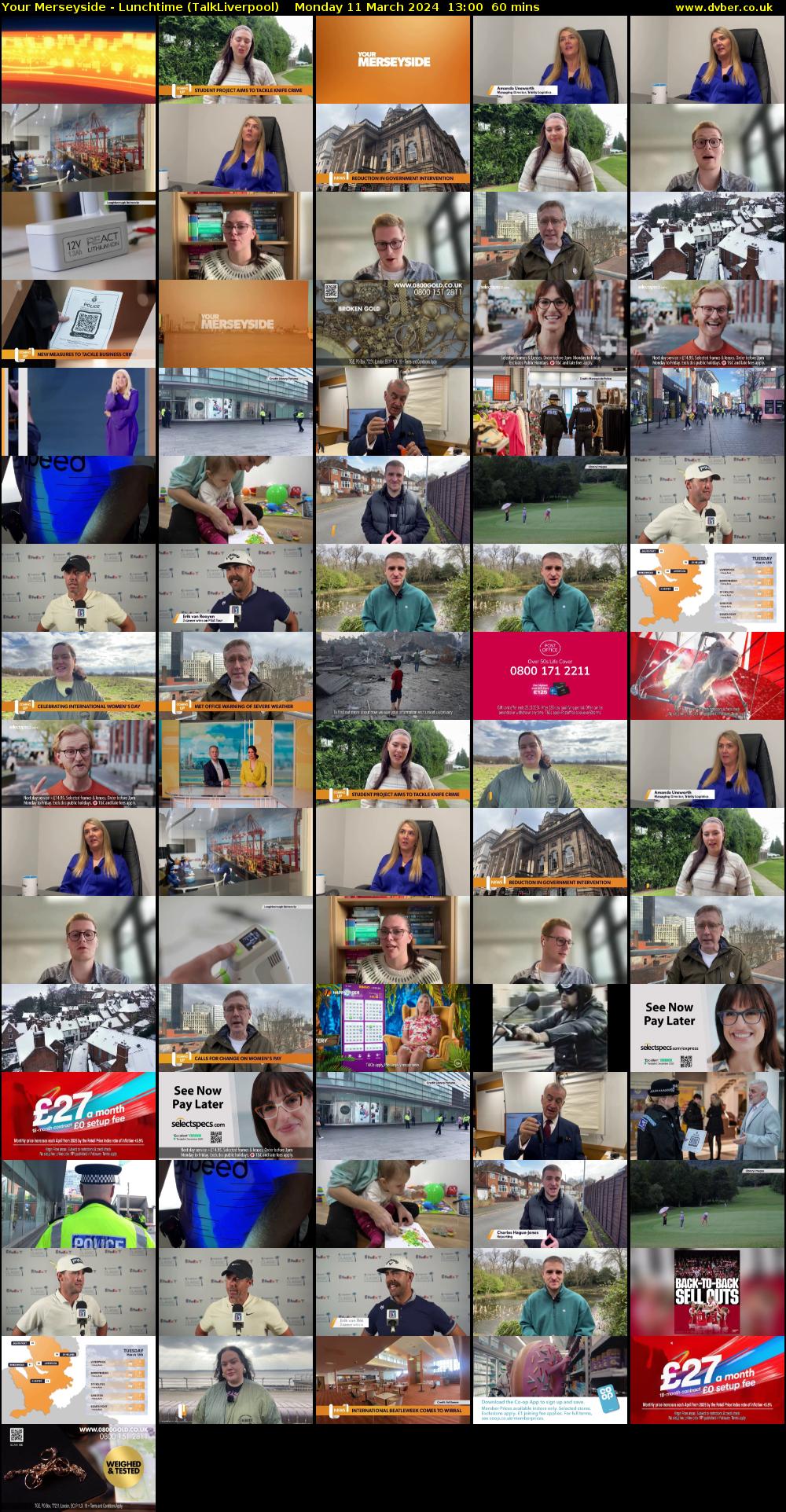 Your Merseyside - Lunchtime (TalkLiverpool) Monday 11 March 2024 13:00 - 14:00