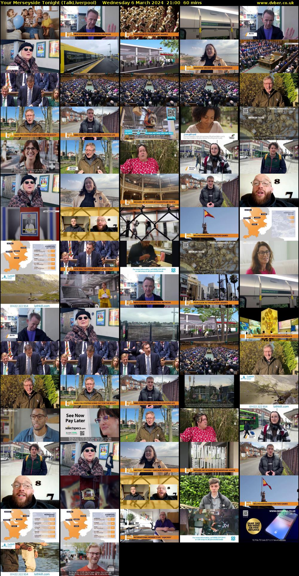 Your Merseyside Tonight (TalkLiverpool) Wednesday 6 March 2024 21:00 - 22:00