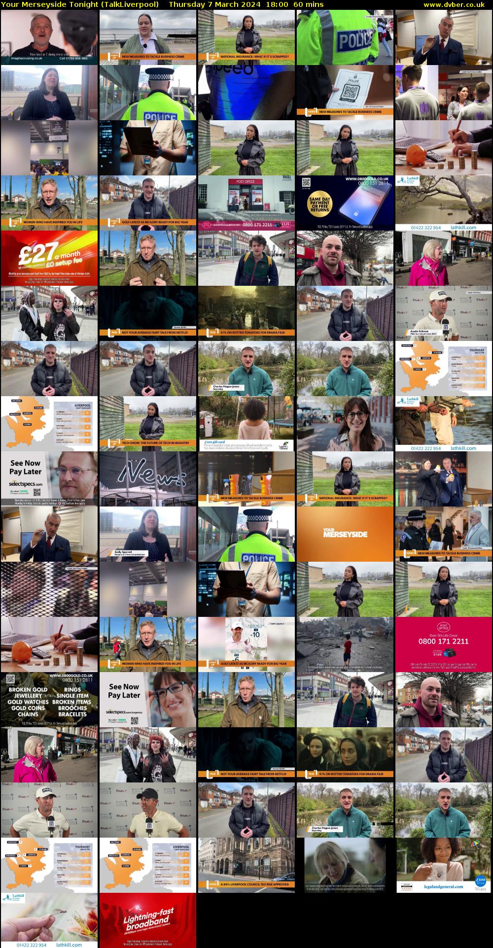 Your Merseyside Tonight (TalkLiverpool) Thursday 7 March 2024 18:00 - 19:00