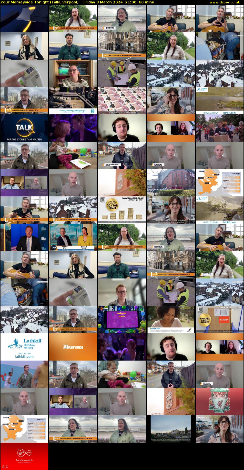 Your Merseyside Tonight (TalkLiverpool) Friday 8 March 2024 21:00 - 22:00