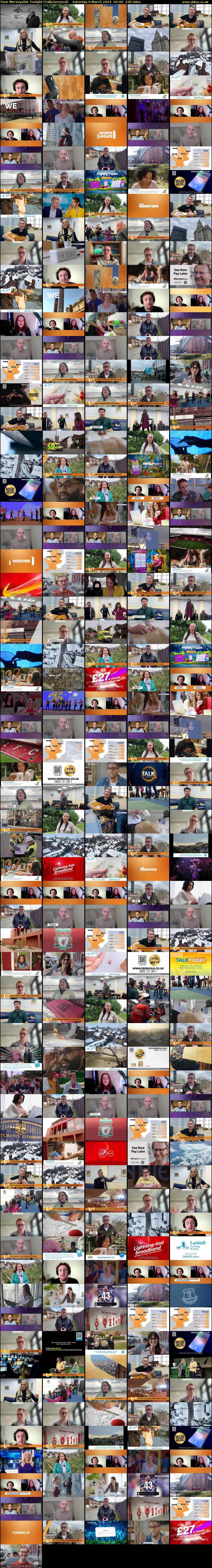 Your Merseyside Tonight (TalkLiverpool) Saturday 9 March 2024 02:00 - 06:00