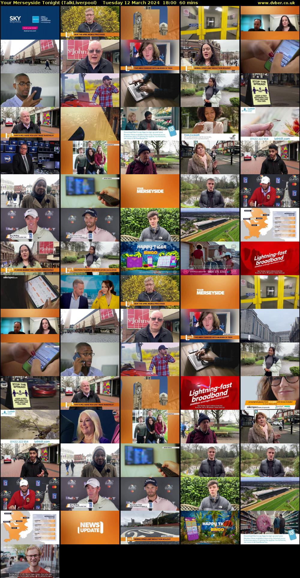 Your Merseyside Tonight (TalkLiverpool) Tuesday 12 March 2024 18:00 - 19:00