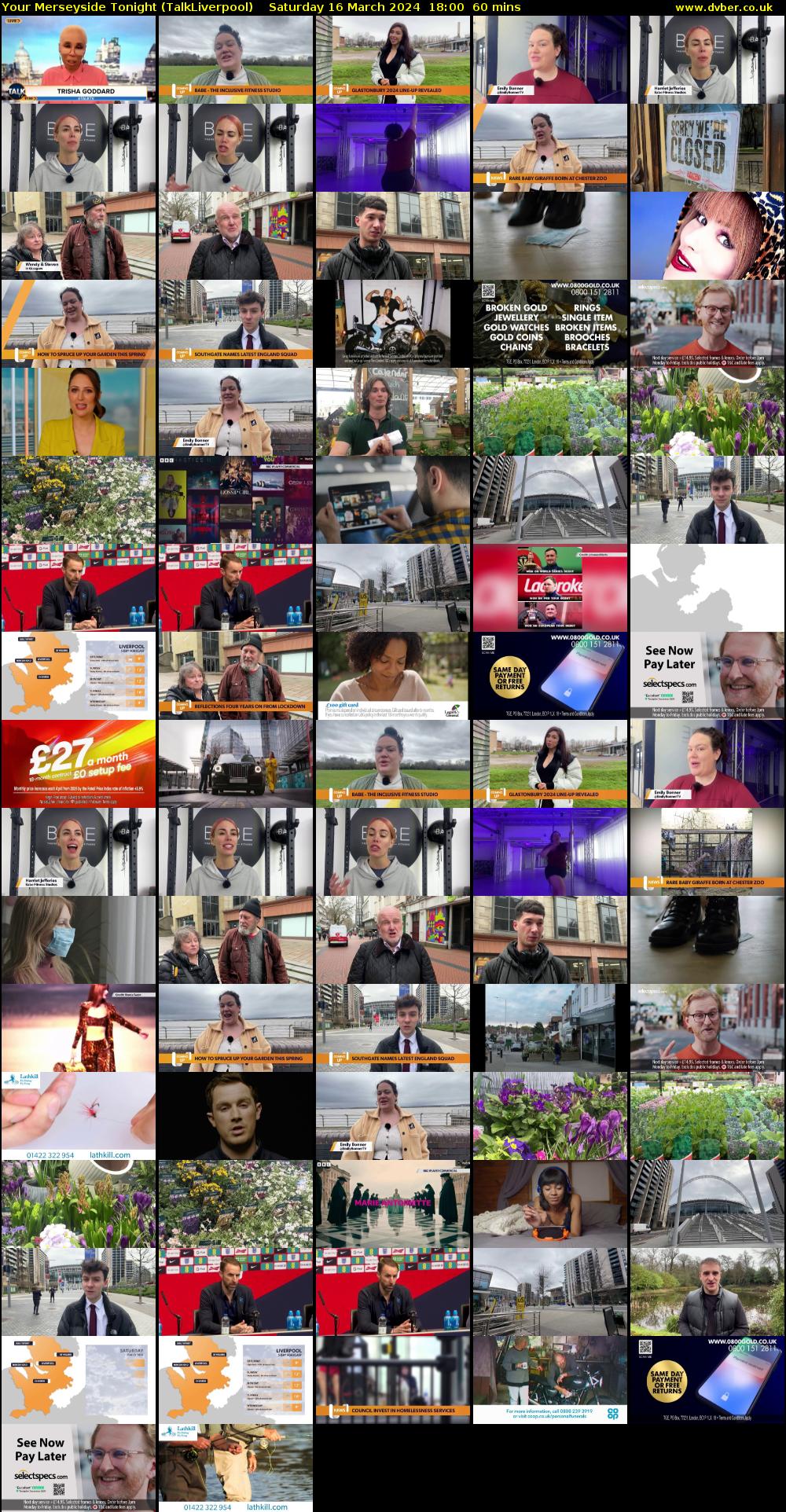 Your Merseyside Tonight (TalkLiverpool) Saturday 16 March 2024 18:00 - 19:00
