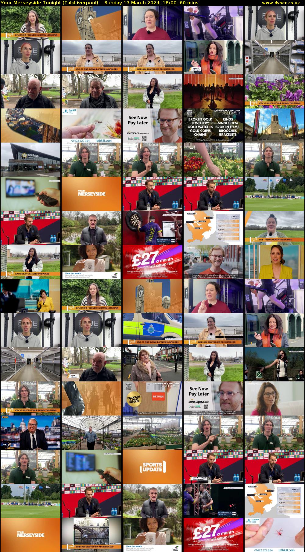 Your Merseyside Tonight (TalkLiverpool) Sunday 17 March 2024 18:00 - 19:00