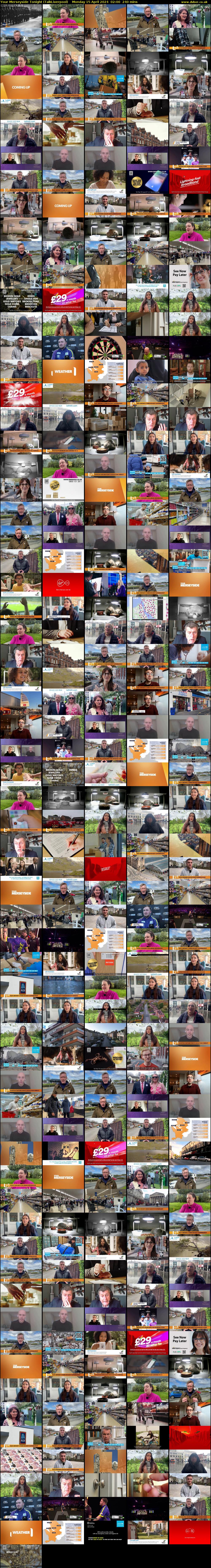 Your Merseyside Tonight (TalkLiverpool) Monday 15 April 2024 02:00 - 06:00