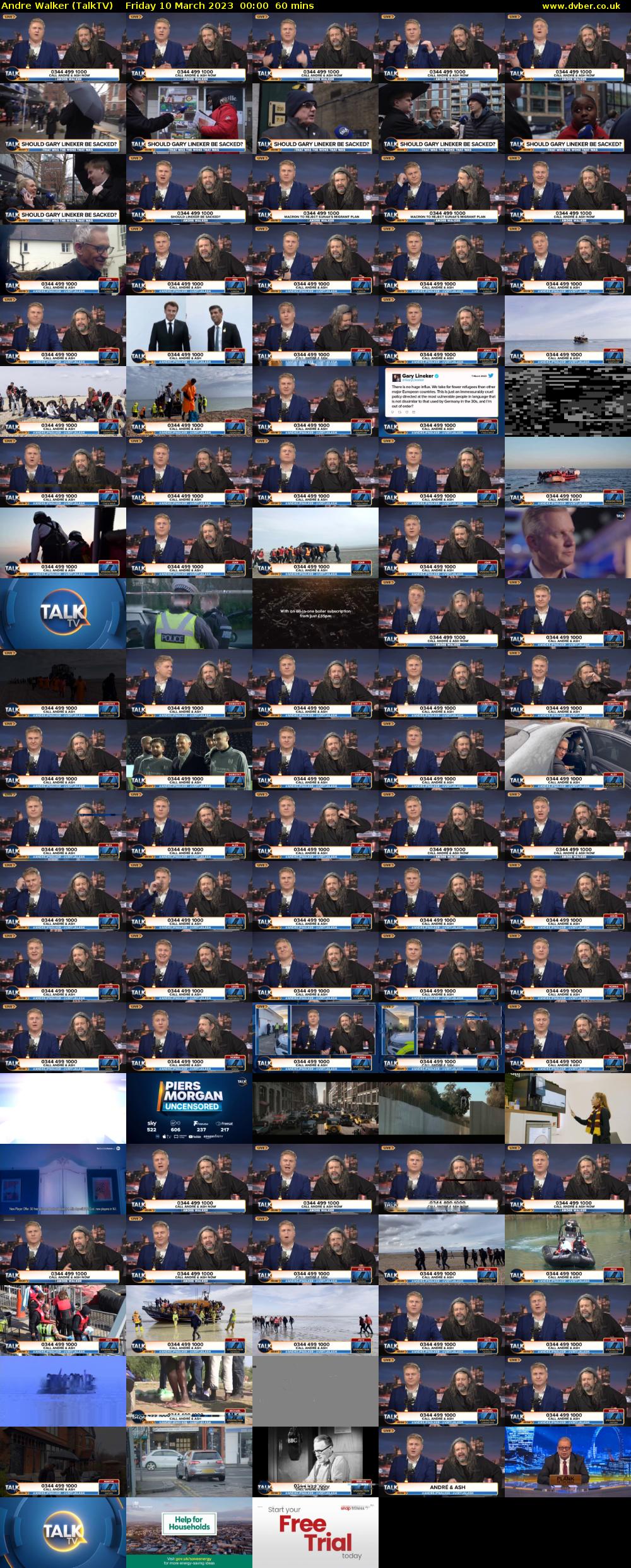 Andre Walker (TalkTV) Friday 10 March 2023 00:00 - 01:00