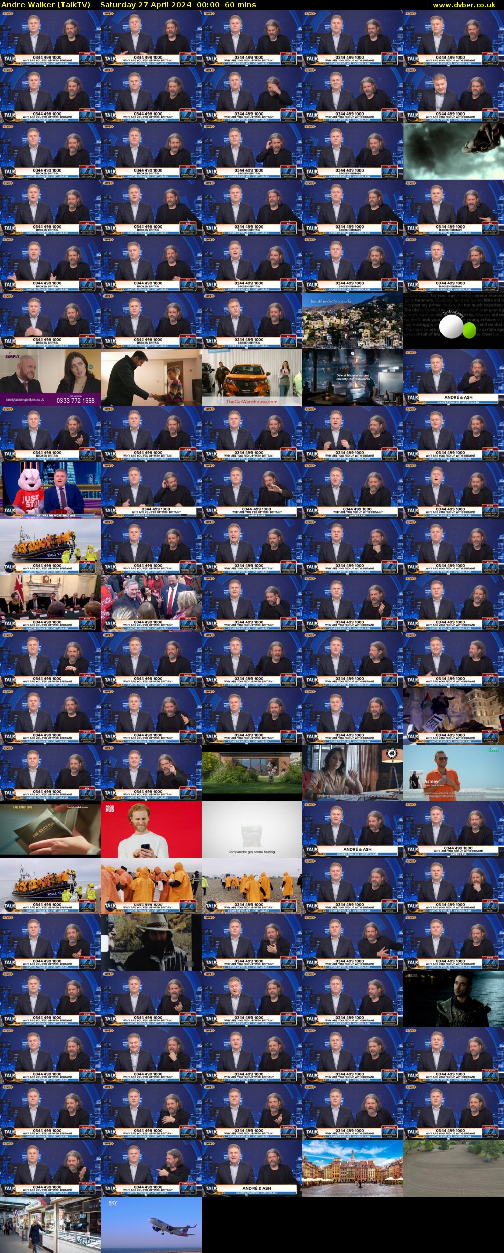 Andre Walker (TalkTV) Saturday 27 April 2024 00:00 - 01:00