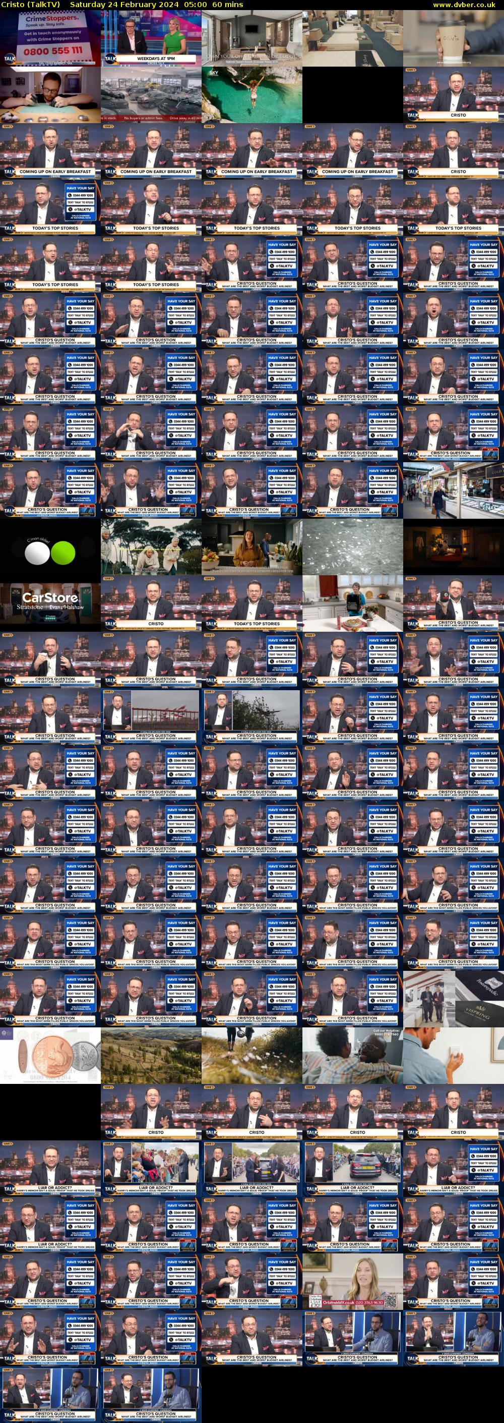 Cristo (TalkTV) Saturday 24 February 2024 05:00 - 06:00
