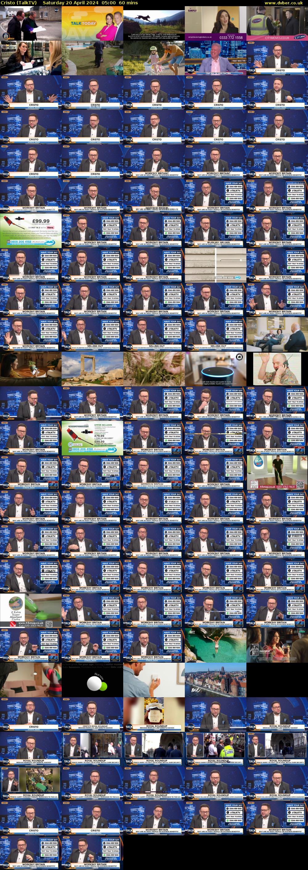 Cristo (TalkTV) Saturday 20 April 2024 05:00 - 06:00