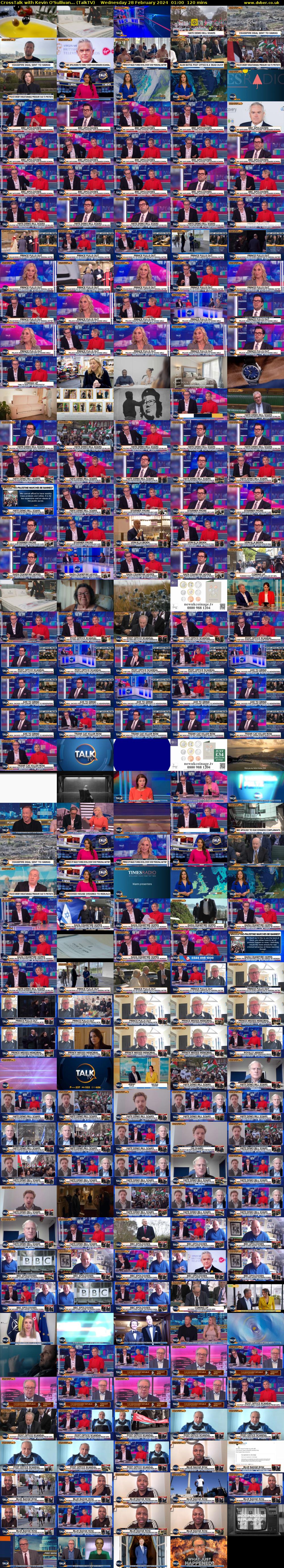 CrossTalk with Kevin O'Sullivan... (TalkTV) Wednesday 28 February 2024 01:00 - 03:00