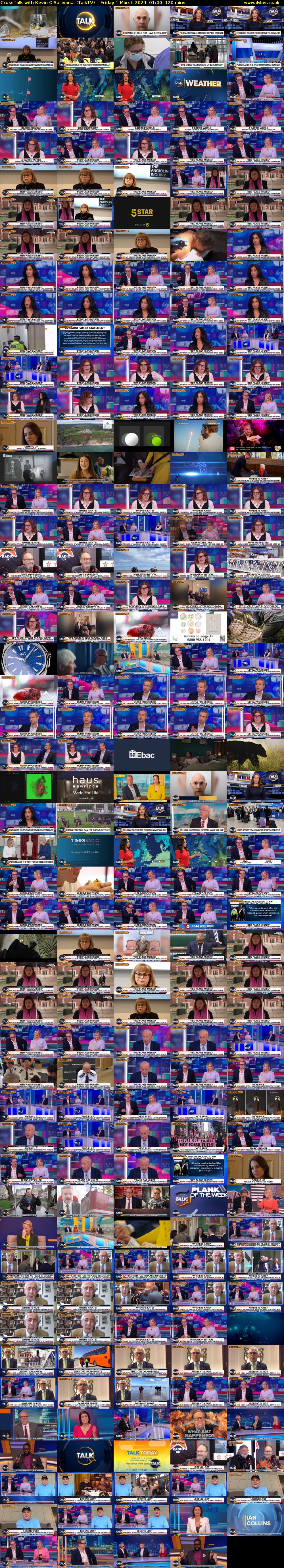 CrossTalk with Kevin O'Sullivan... (TalkTV) Friday 1 March 2024 01:00 - 03:00