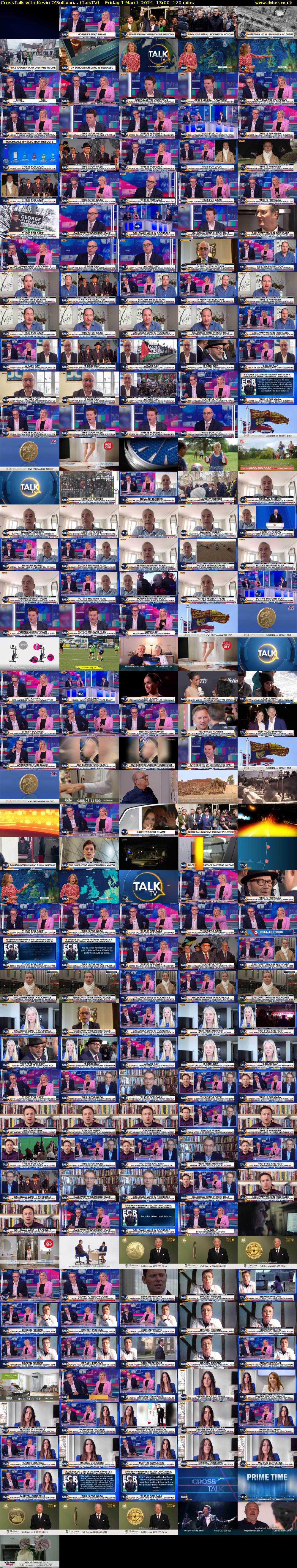 CrossTalk with Kevin O'Sullivan... (TalkTV) Friday 1 March 2024 13:00 - 15:00