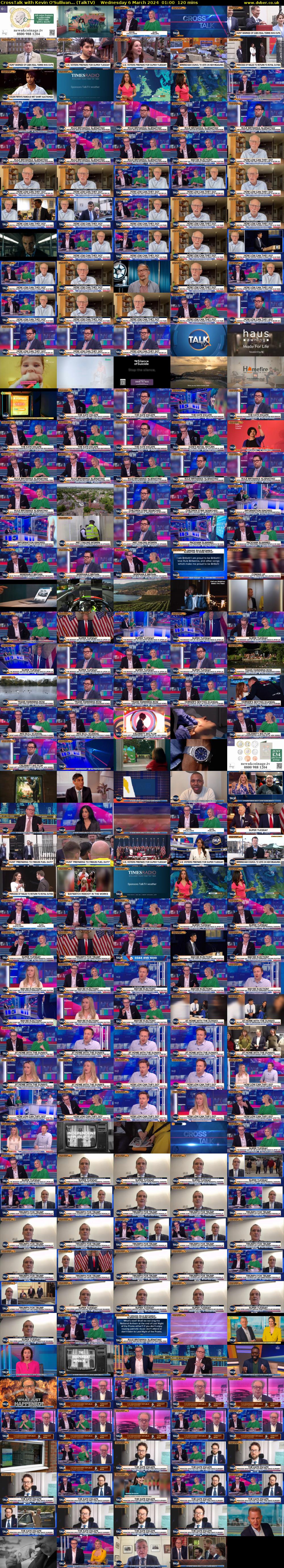 CrossTalk with Kevin O'Sullivan... (TalkTV) Wednesday 6 March 2024 01:00 - 03:00