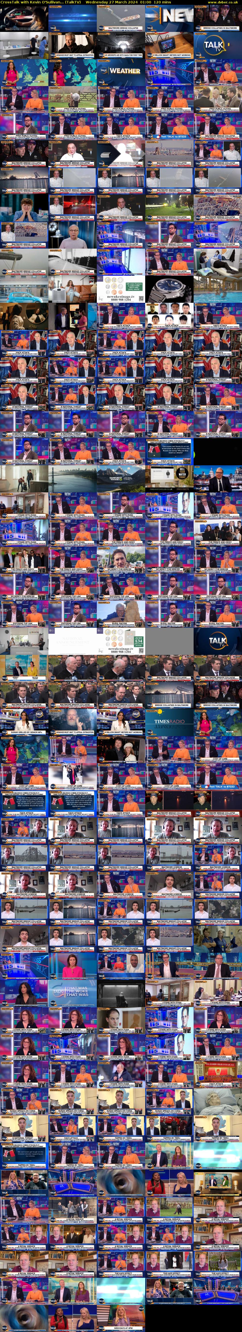 CrossTalk with Kevin O'Sullivan... (TalkTV) Wednesday 27 March 2024 01:00 - 03:00