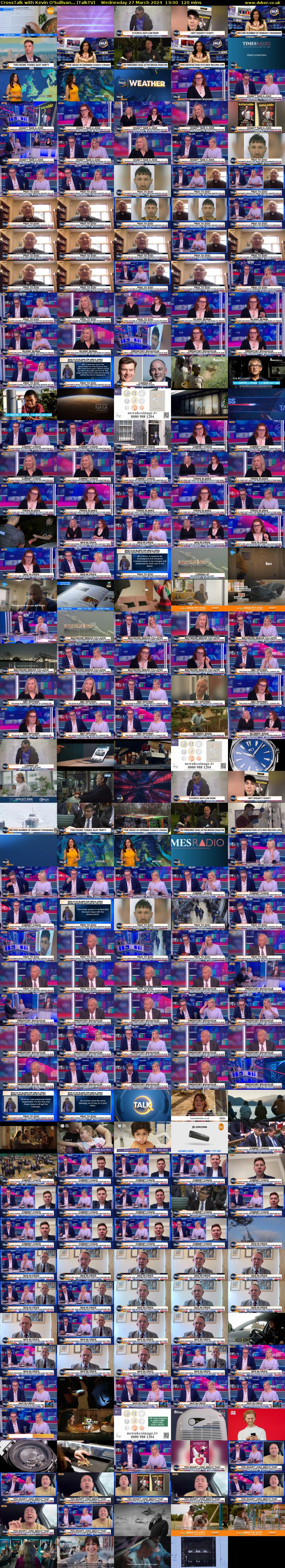 CrossTalk with Kevin O'Sullivan... (TalkTV) Wednesday 27 March 2024 13:00 - 15:00