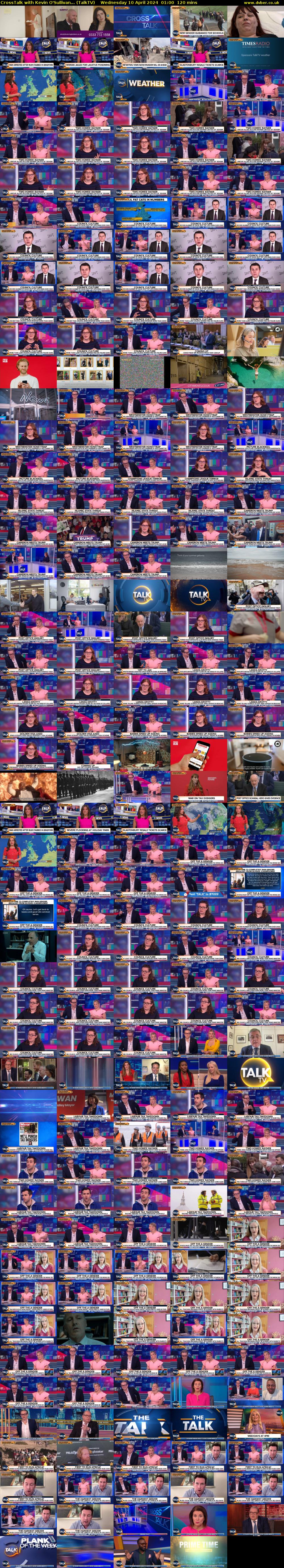 CrossTalk with Kevin O'Sullivan... (TalkTV) Wednesday 10 April 2024 01:00 - 03:00